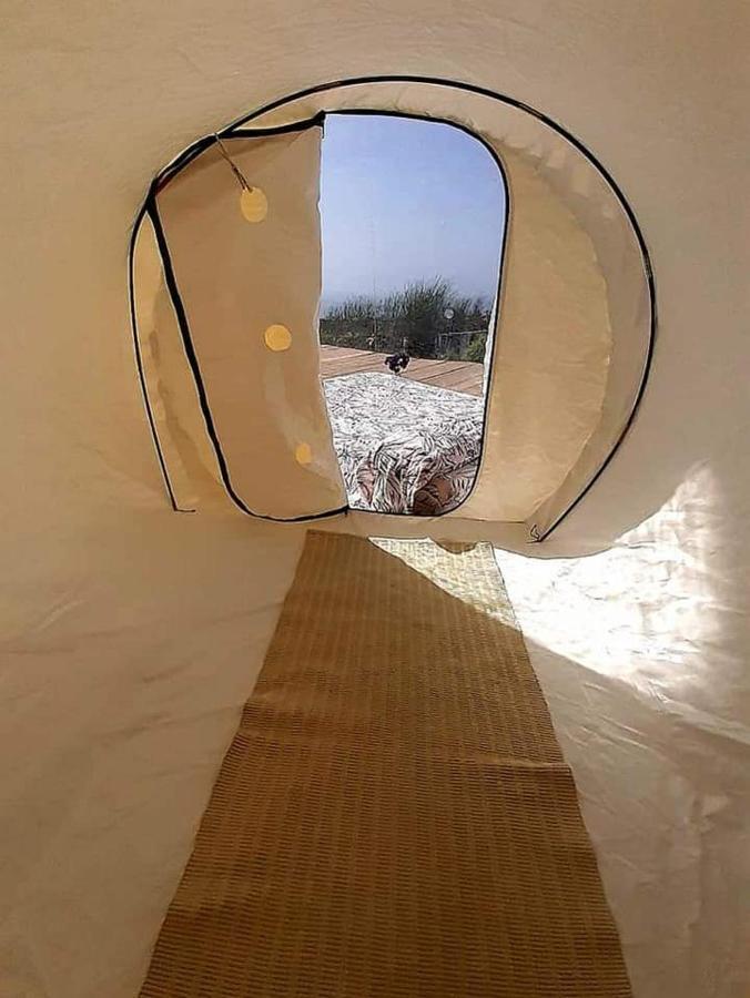 Gasthaus Eco Camping Nueva Vida Chío Exterior foto